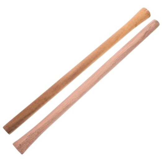 2Pcs Solid Hoe Handle Replacement Durable Hardwood Chopping Hoe Grip 50cm