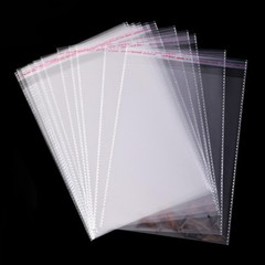 Dyfhoju Clear Cellophane Plastic Bags,9×12 Inch Resealable 9*12 inch bag