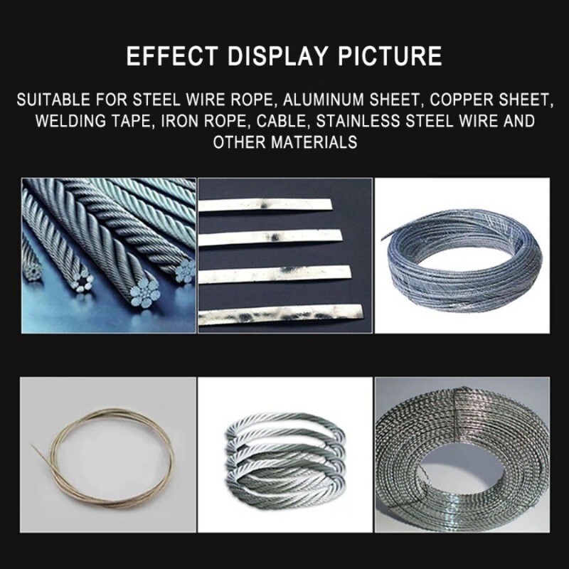 Automatic Wire Rope Cutting Machine Blade Metal Cutting Machine Copper Sheet gallery