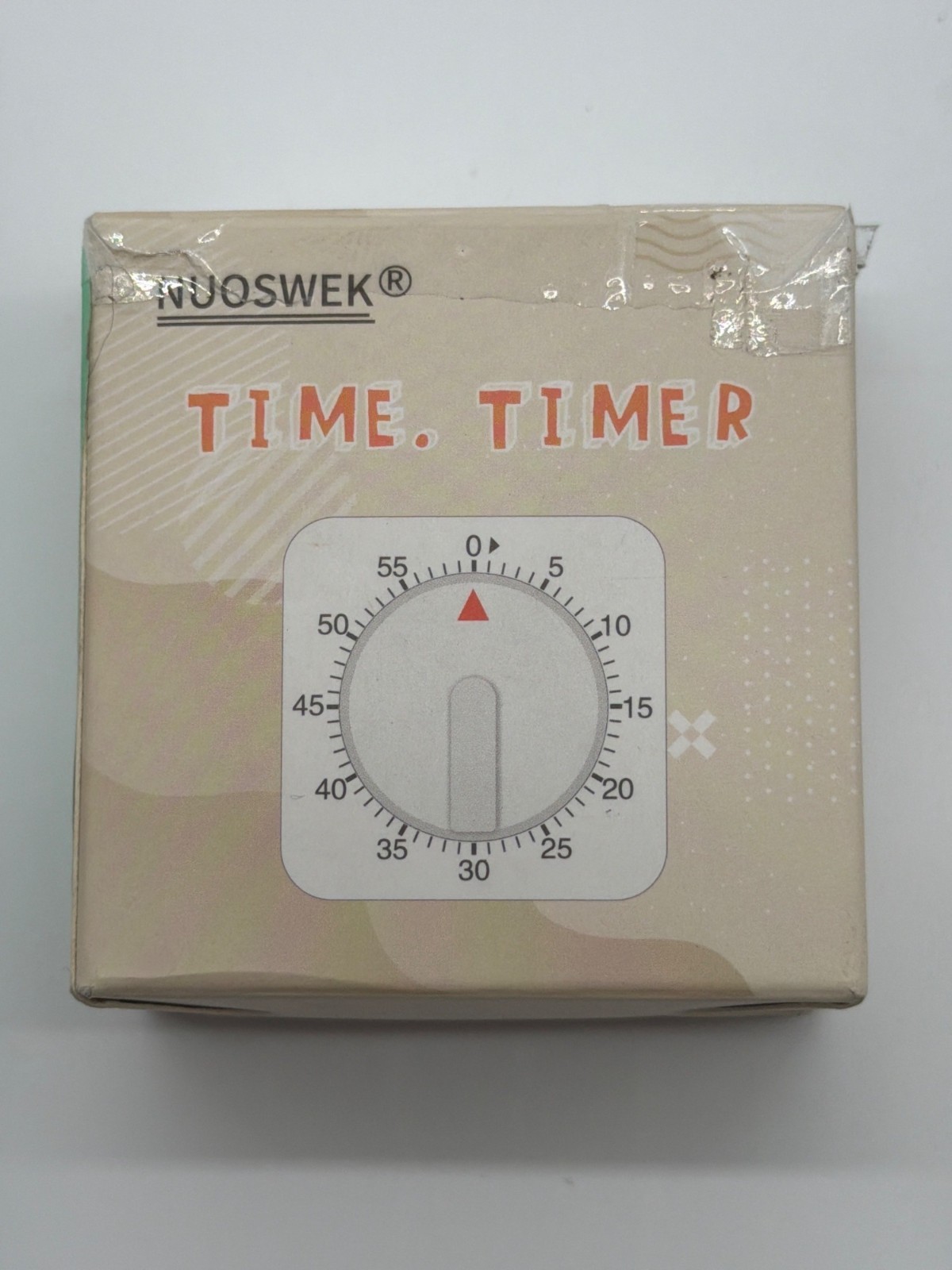 Mechanical Kitchen Timer 55-Minute Countdown With Magnetic Back No Battery Requi gallery