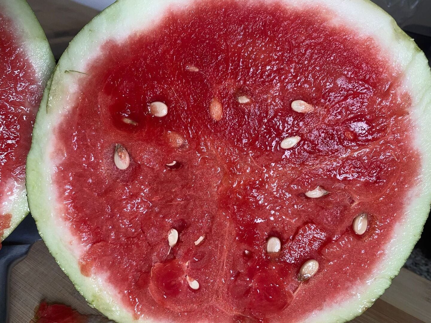 Strawberry watermelon RARE, or Citrullus lanatus. 10 Seeds Free Shipping! gallery