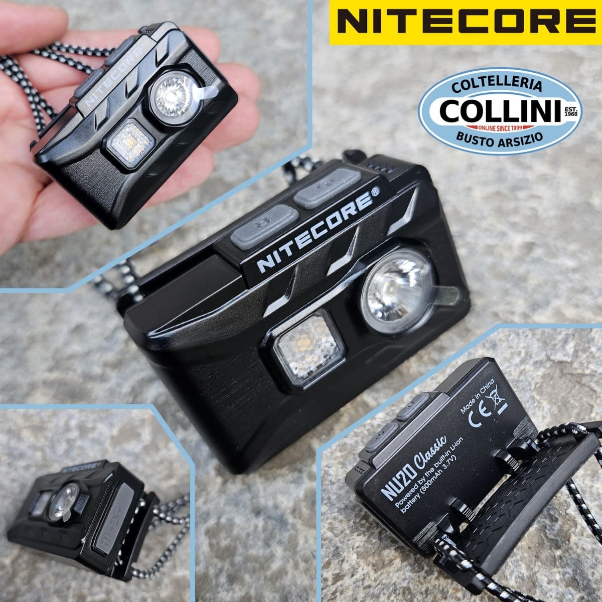Nitecore - NU20 Classic UHE - Ultra Compact Front - USB-C Rechargeable - ... gallery