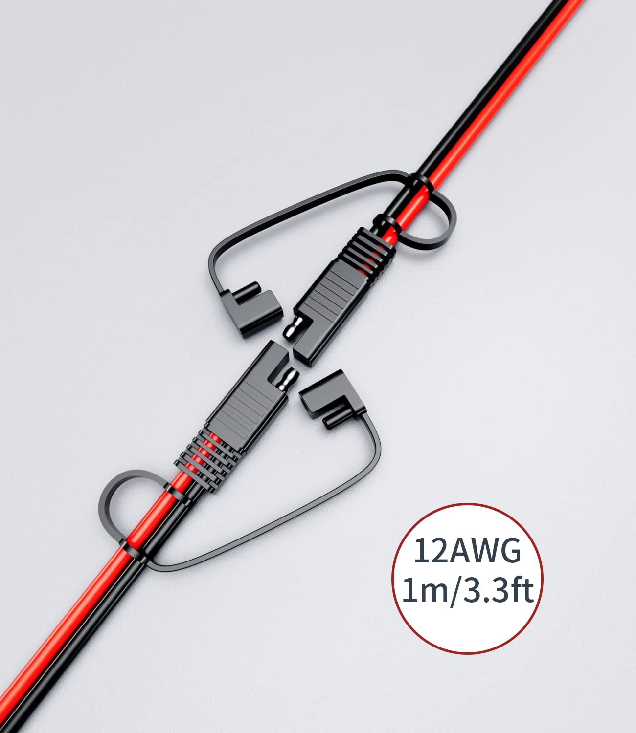 SAE Extension Cable 12AWG, SNLLMZI SAE to SAE Extension Cord DC Power Automot... gallery