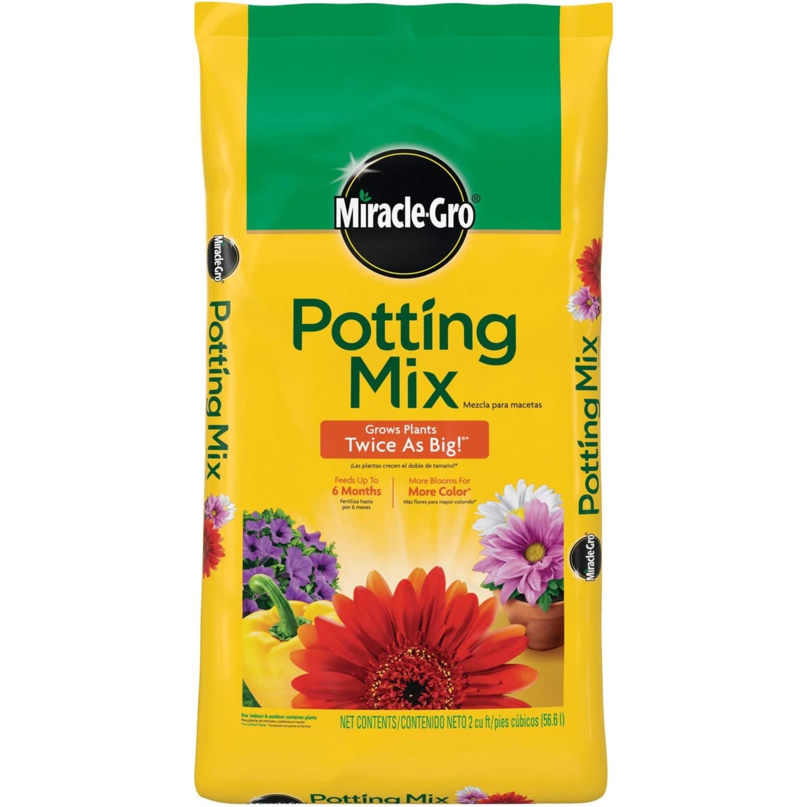 Miracle-Gro Potting Mix - 2 CUFT gallery
