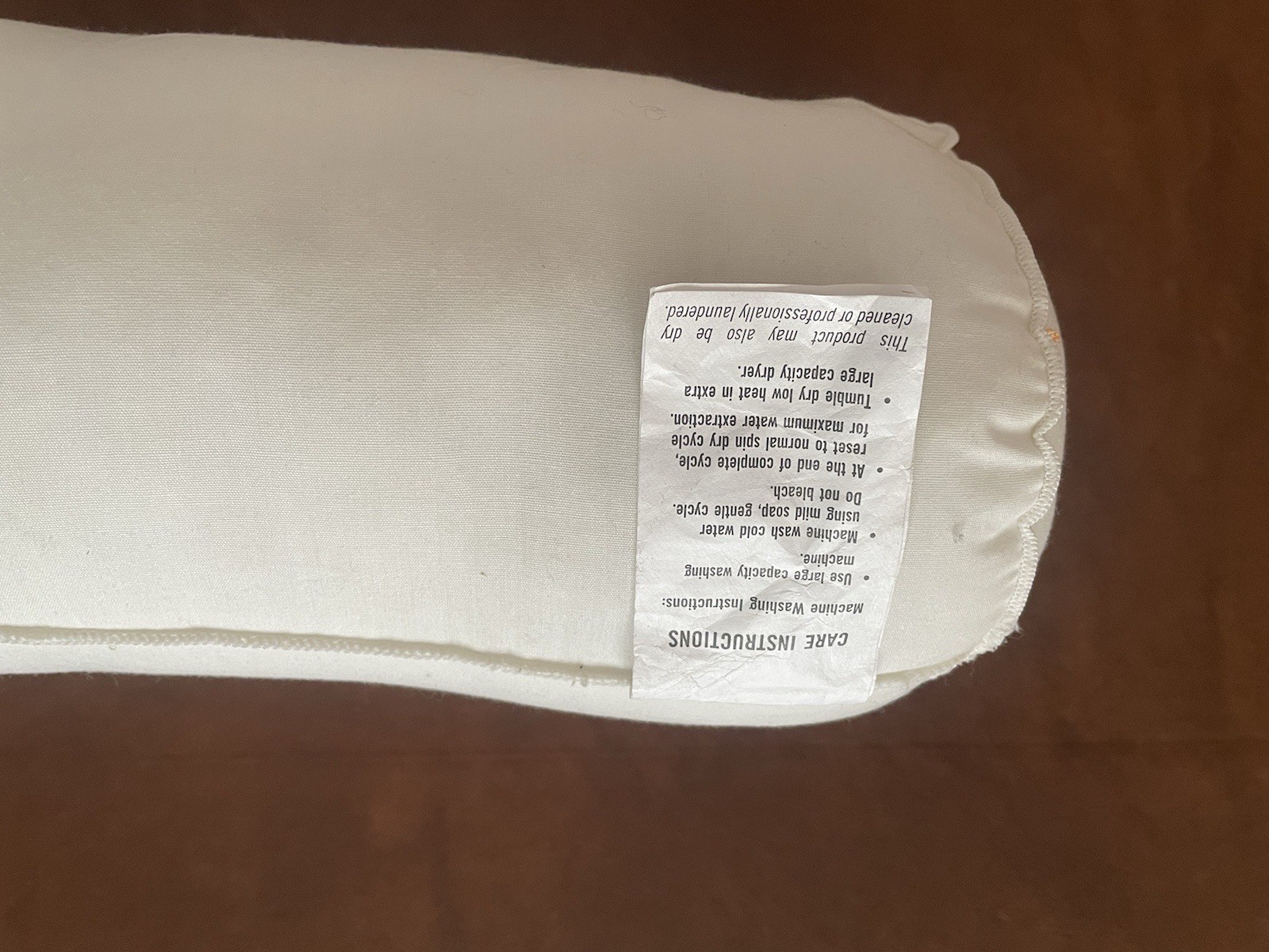 Bolster Insert Bolster Form Bolster Pillow Neck Roll 6”x14” Polyester Filled New gallery