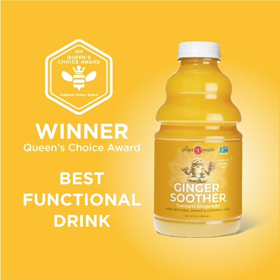 (2 pack) The Ginger People - Ginger Soother Juice Drink with Turmeric - 32 fl. o gallery