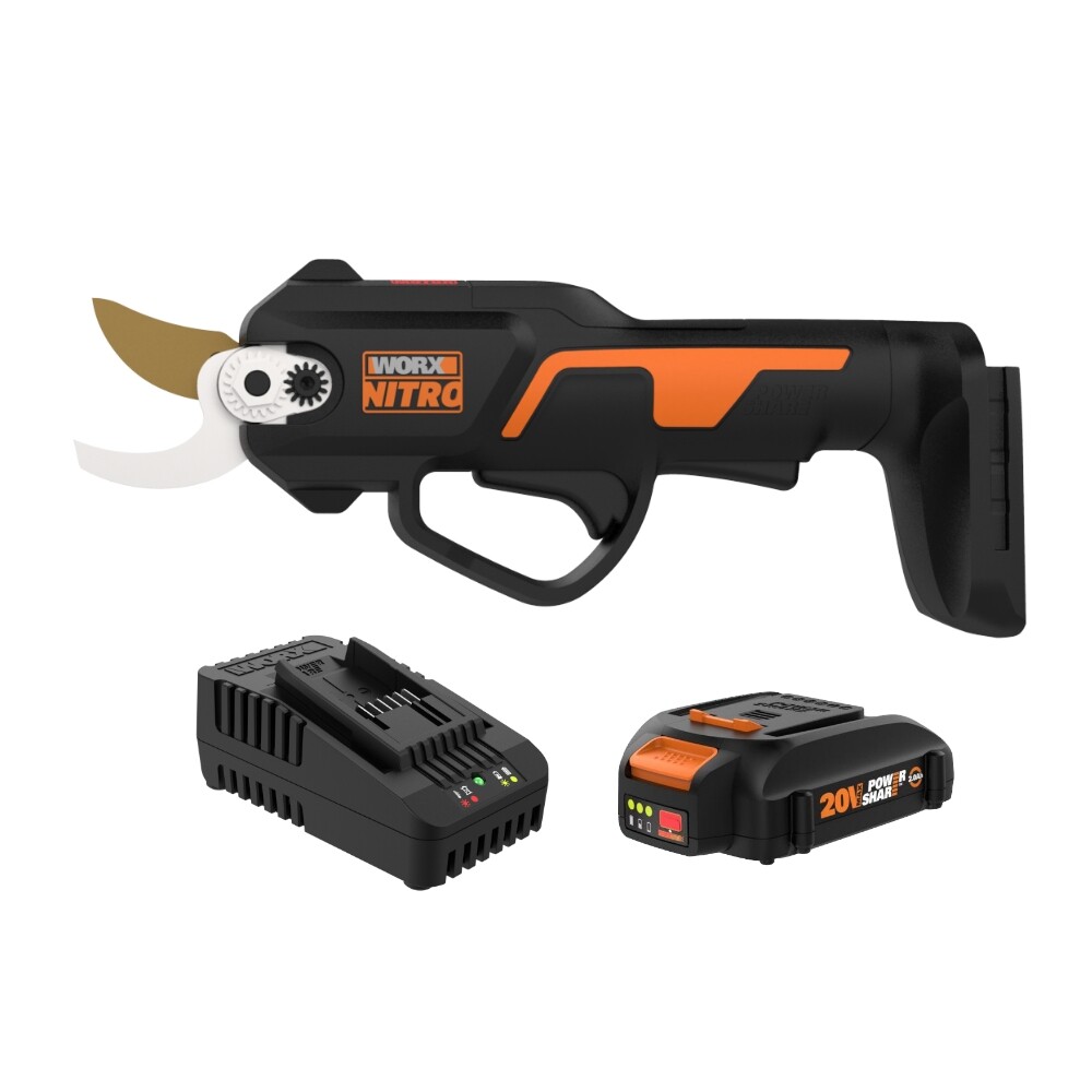 WG330 WORX Nitro Pruning Shear/Lopper with Brushless Motor gallery