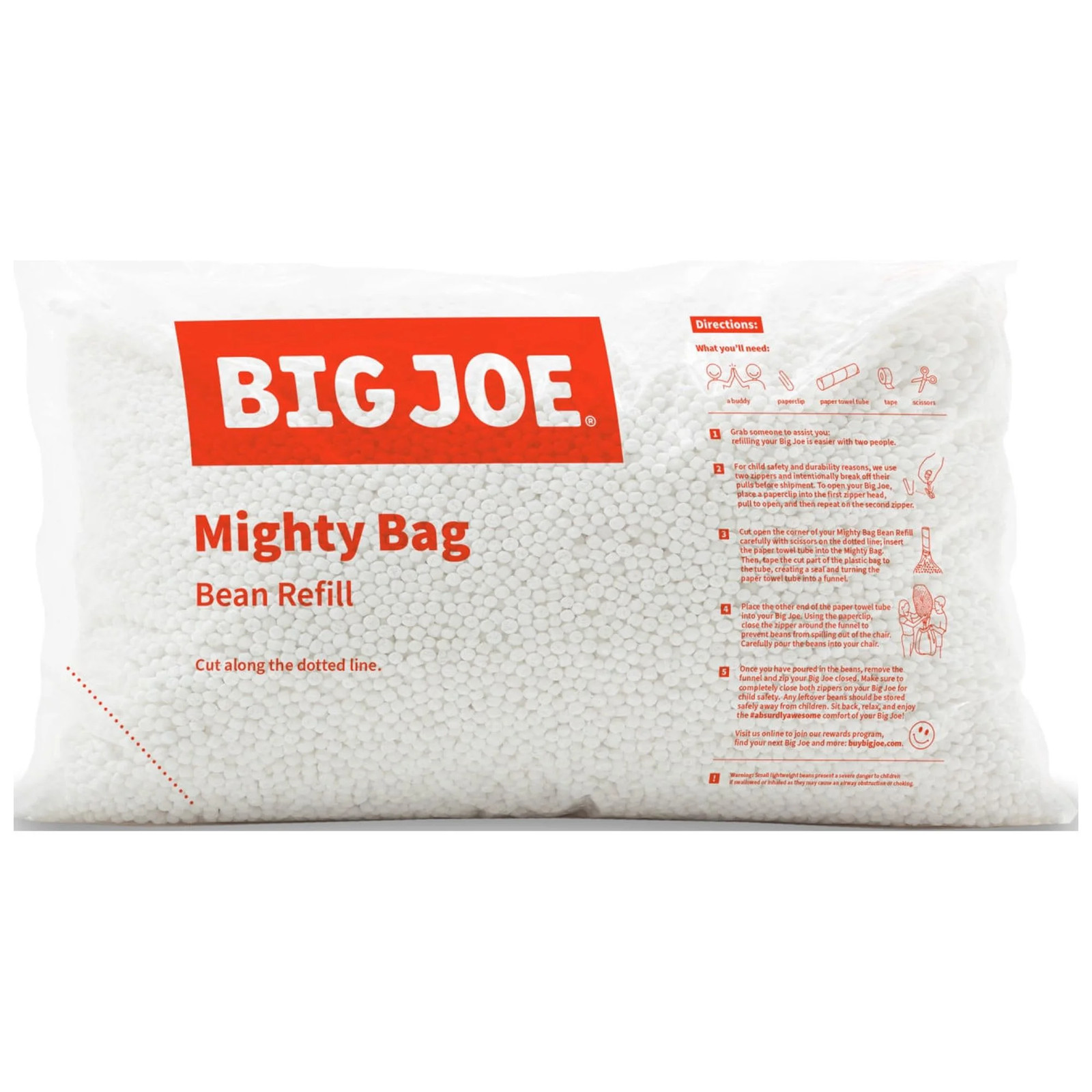 100L Bean Bag Refill Polystyrene Filling Beans for Chairs Crafts Bag gallery