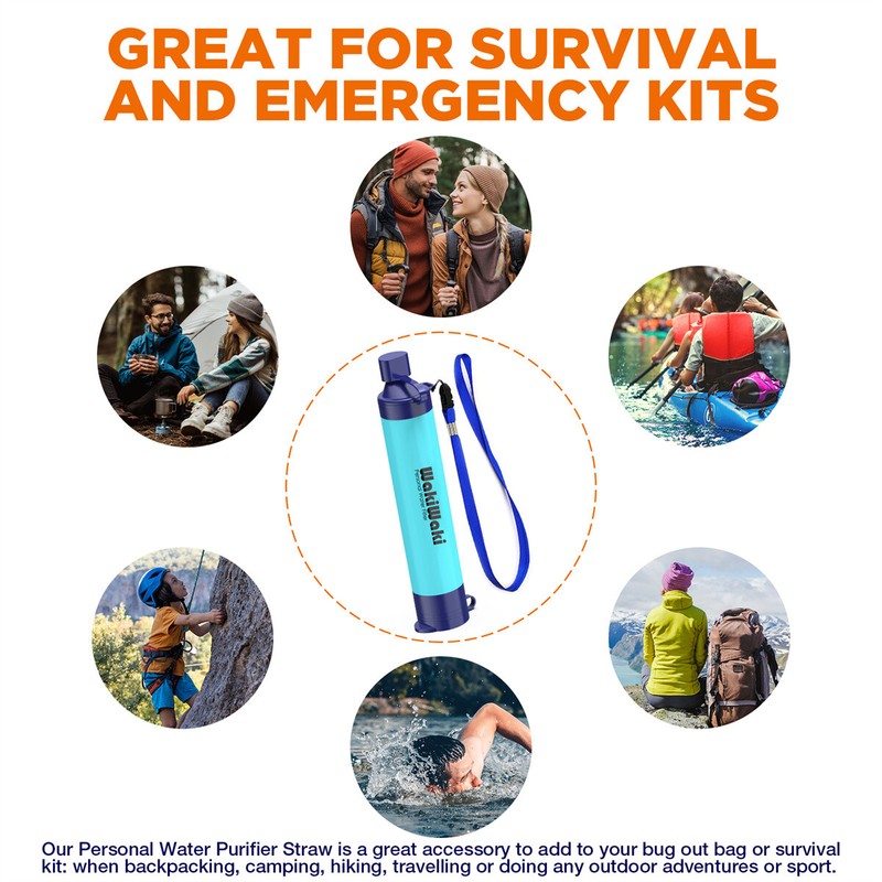 Gravity Water Filter Straw, Camping Water Filtration System|Water Purifier Straw gallery