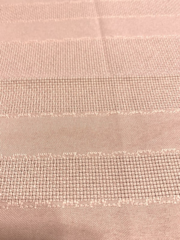 Tablecloth Rectangular Polyester 60" x 101" Dusty Rose/Mauve Weaved Accents gallery