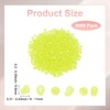 2000-Pack Glow in the Dark Rocks, 0.31"-0.47" Resin Pebbles Stones [Yellow] gallery