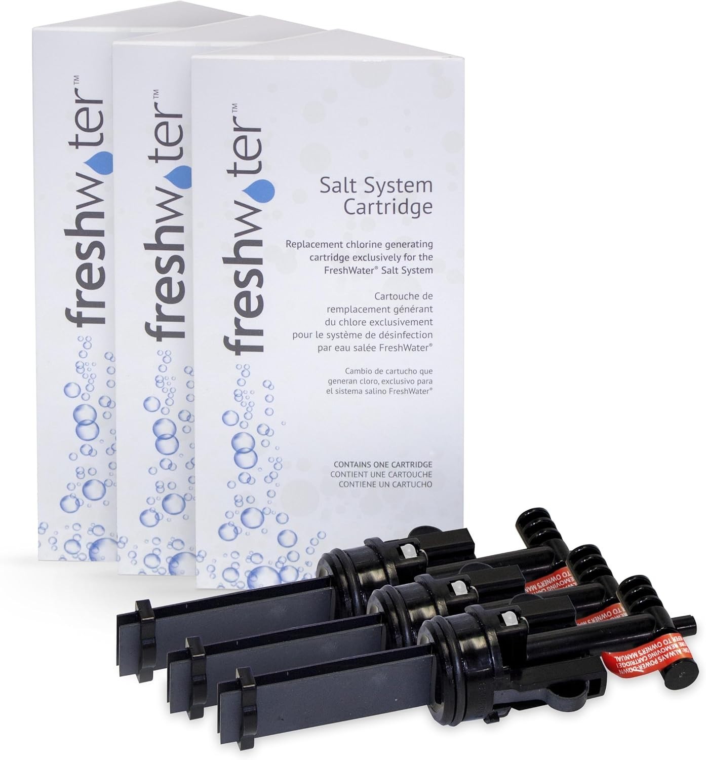 FreshWater Salt System Cartridge Replacement Spa Hot Tub Filter 3 Pack gallery
