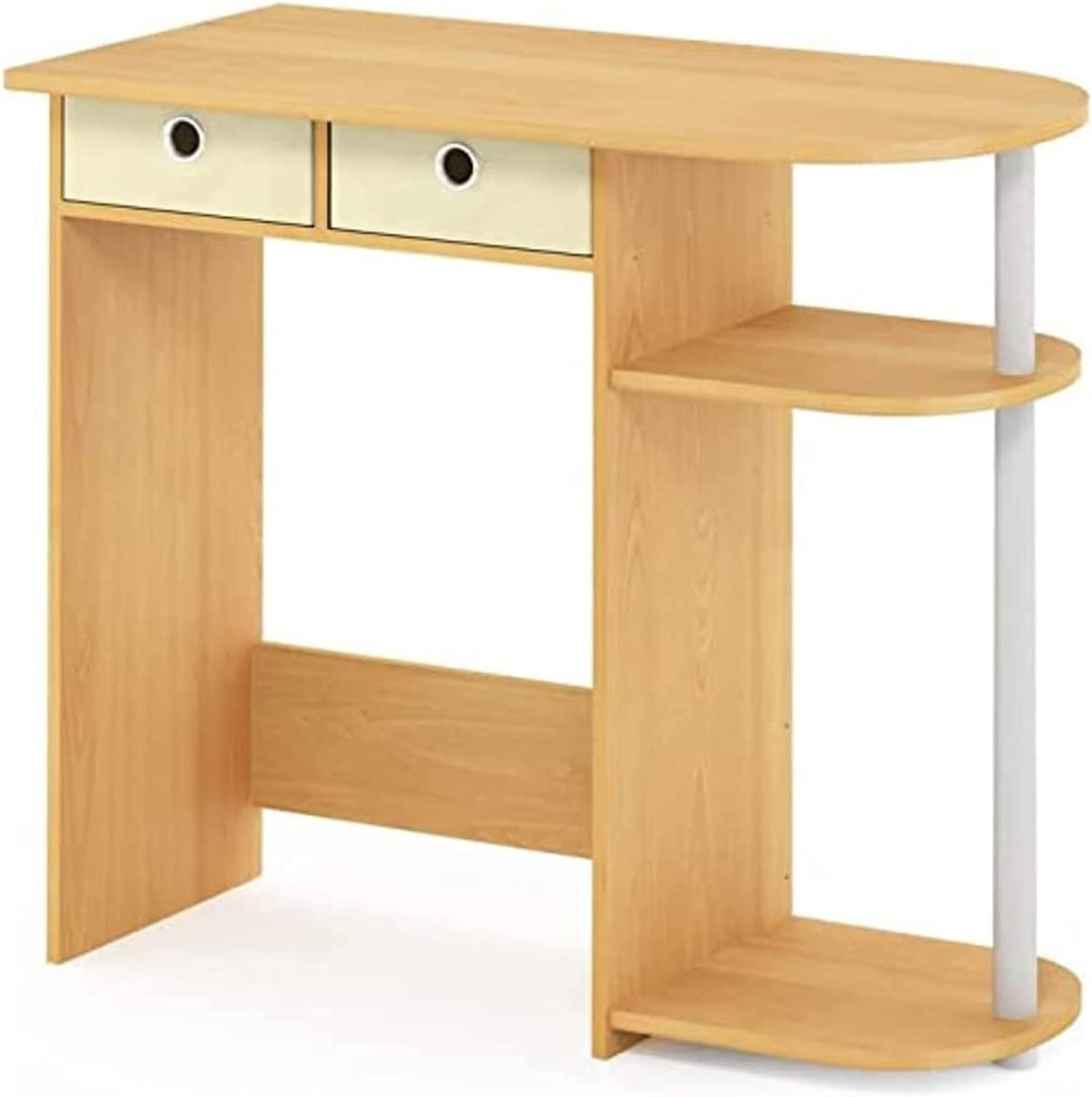 Computer Desk for Small Spaces Wood Home Office Furniture Table Workstation New gallery