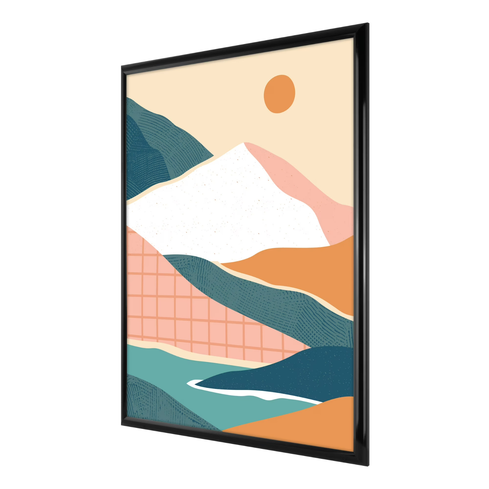 Mainstays – 22x28 Picture Frame – Black Rounded Profile Wall Photo Frame gallery
