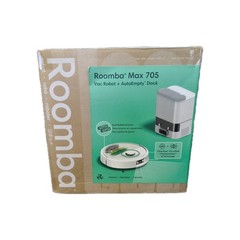 iRobot – Roomba Max 705 Vacuum + AutoEmpty Dock – Pre-Owned