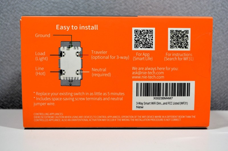 3-Way Smart WiFi Dimmer Light Switch, in-Wall, No Hub Required gallery