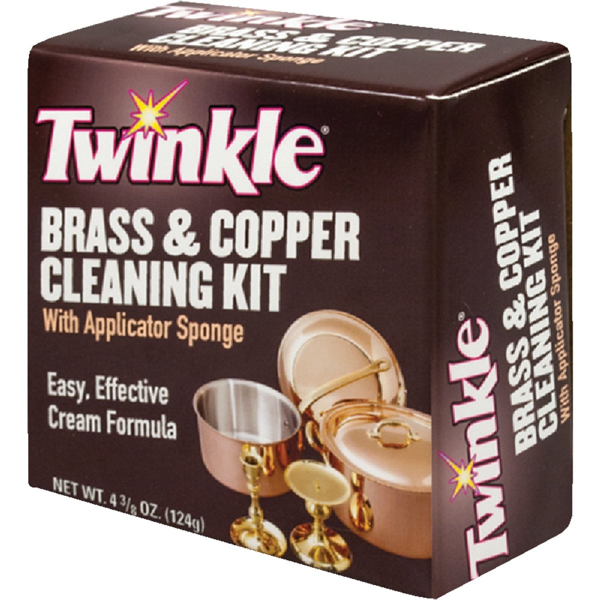 Twinkle 4-3/8 In. Brass & Copper Cleaning Kit 525105 Pack of 12 Twinkle 525105 gallery