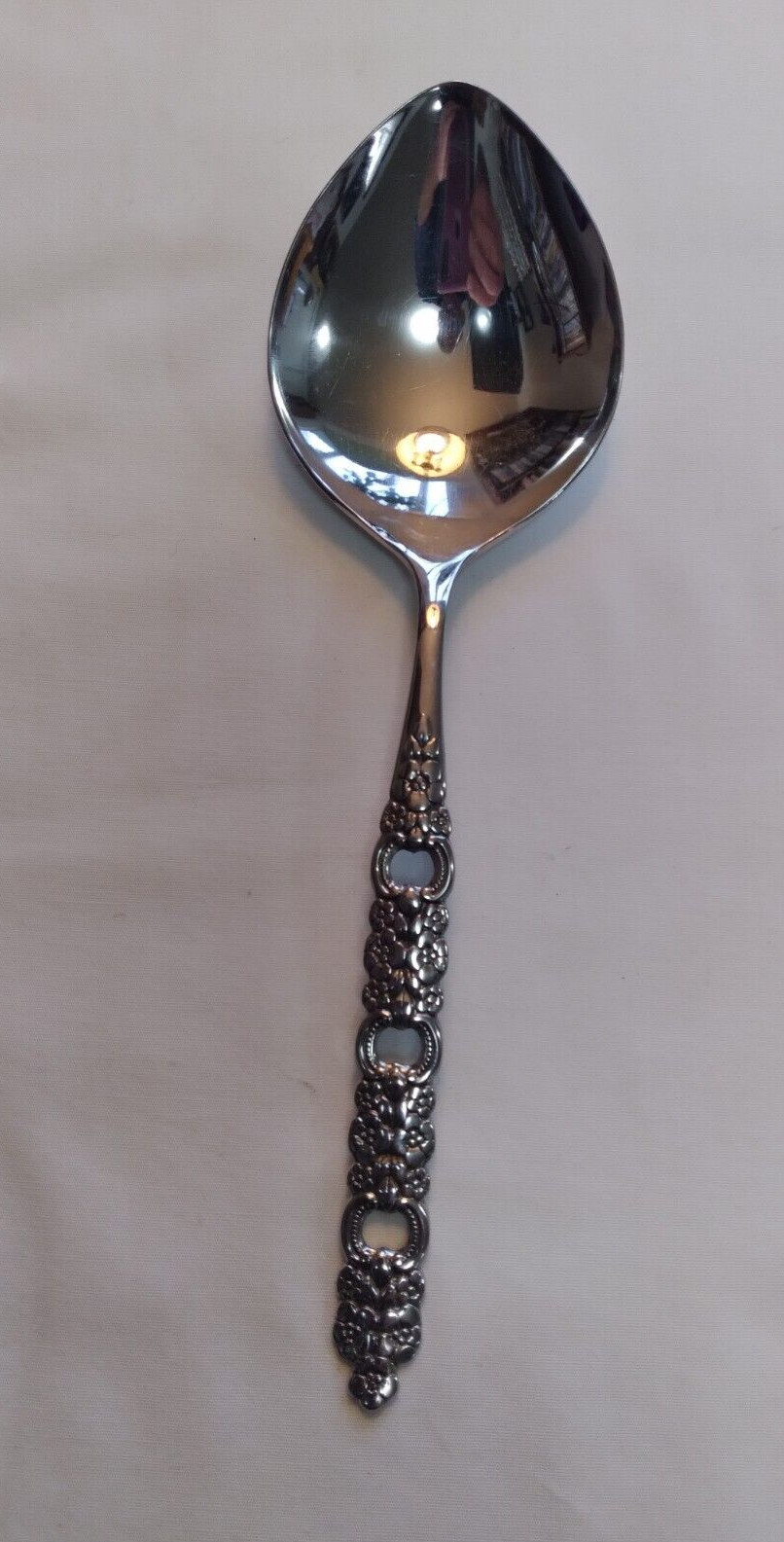 VOILA Oneida Community CHOICE fork spoon serving teaspoon salad roast +++++++ ++ gallery
