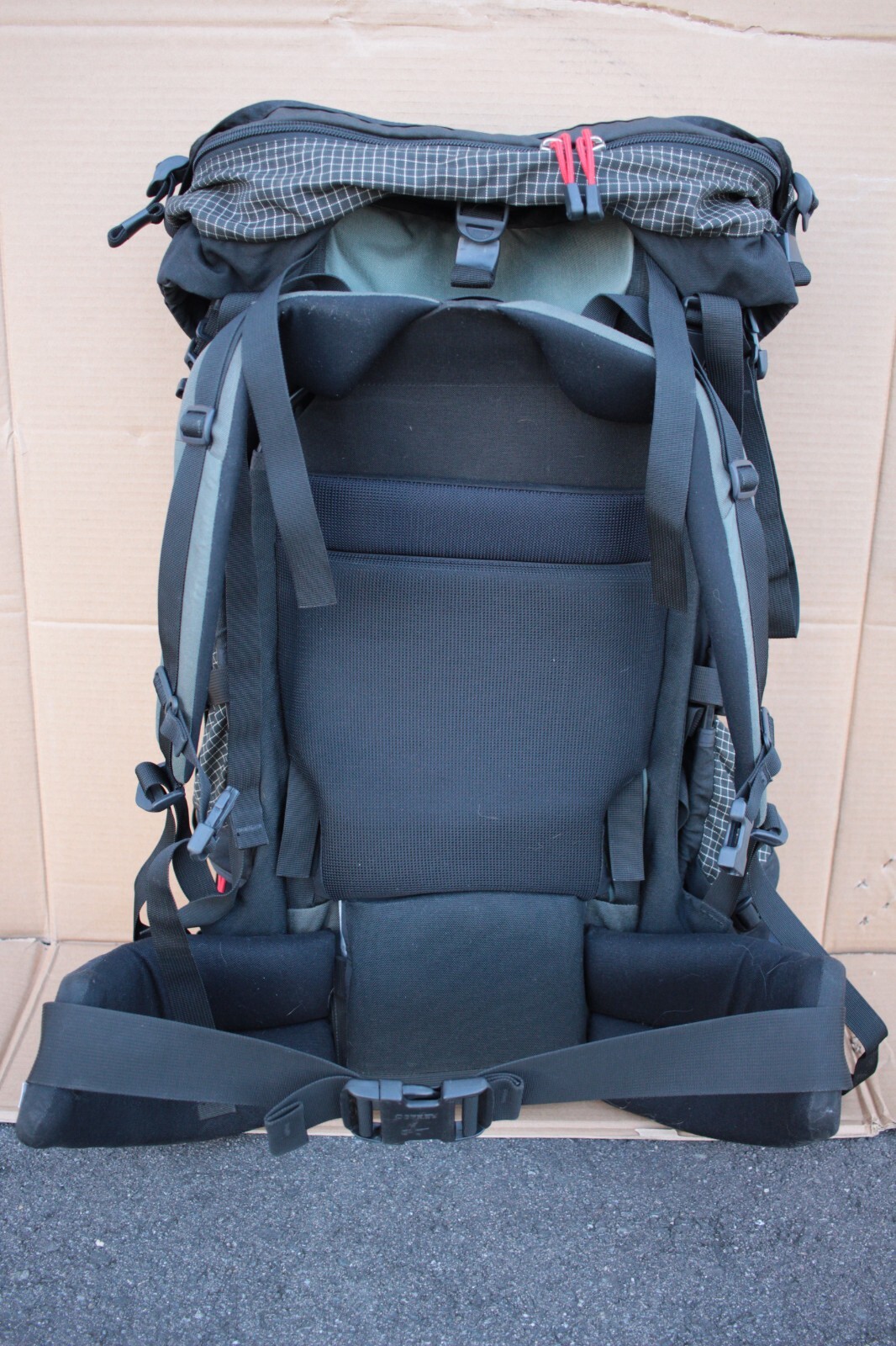 VINTAGE Osprey Xenith Pro Medium Adjustable Harness Rain Fly Vector Extras Pack 3