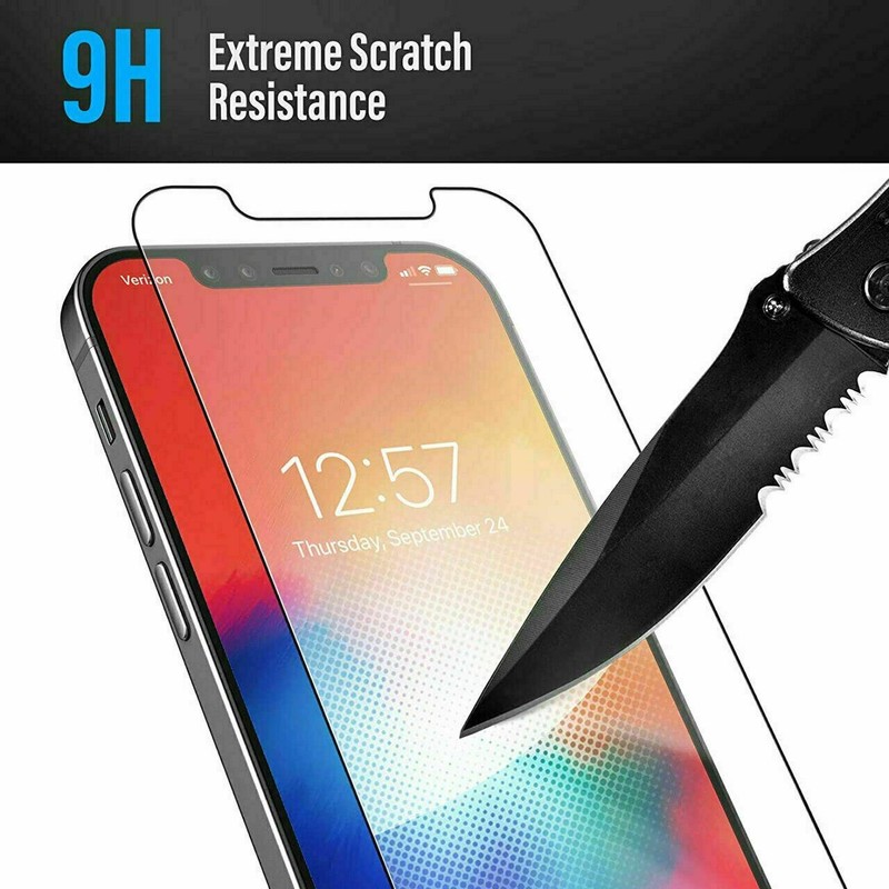 3 Pack Tempered Glass Screen Protector FULL COVERAGE for iPhone 12 MINI gallery