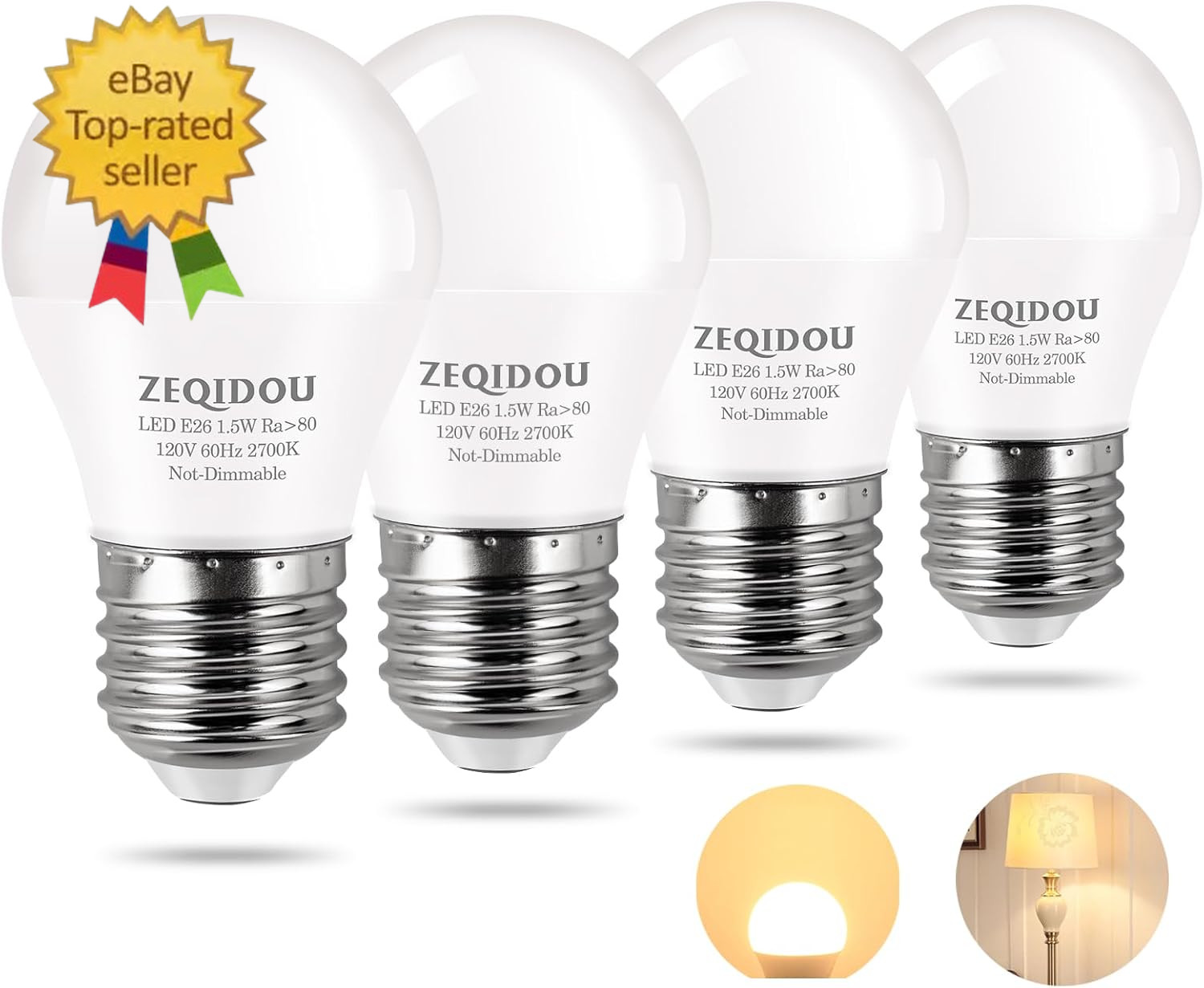 Low Watt LED Light Bulbs 1.5W Equivalent 15W 20W Light Bulb, A15 LED 15 Watt gallery