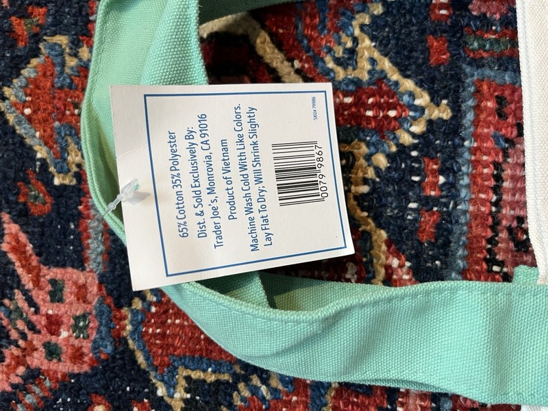 AUTHENTIC Trader Joe's Mini Tote FULL SET - 2026 Spring Pastels gallery