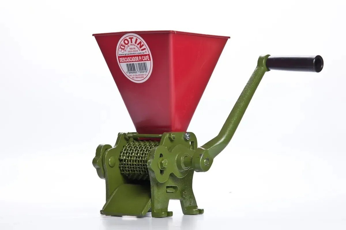 Botini Coffee Peeler Manual With Hand Crank Professional Peeler Machine gallery