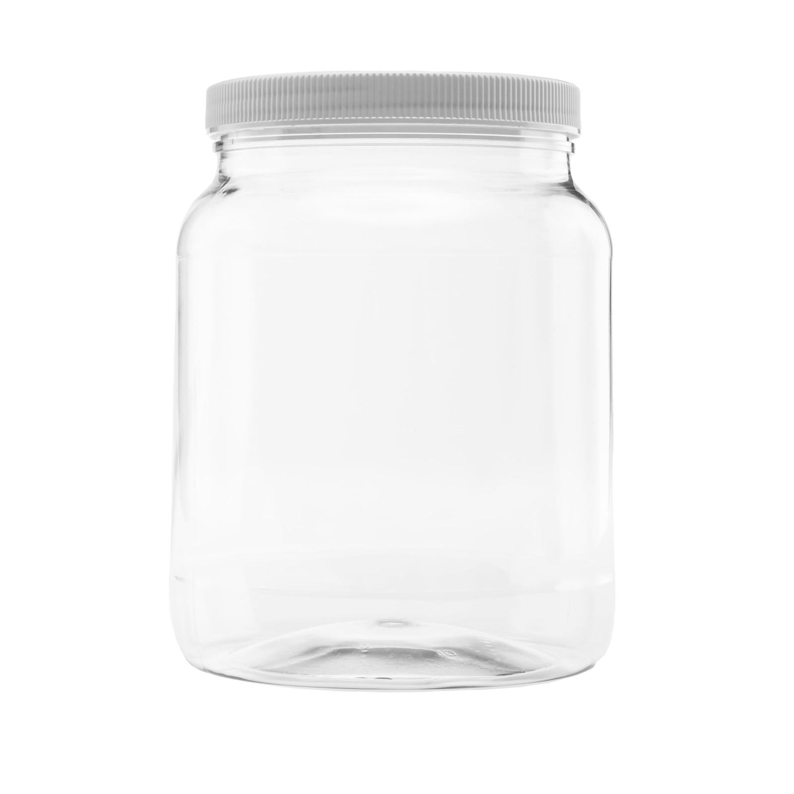 Plastic Storage Jars with Leak Proof Lids, BPA Free, Hand Wash Only (64oz, 1P... gallery