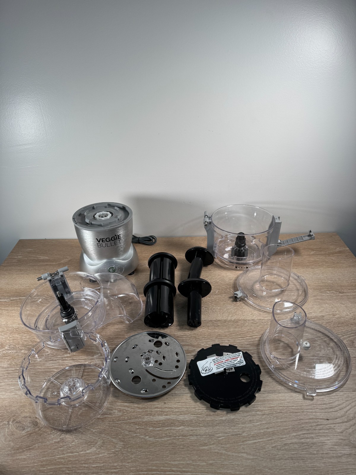 Magic Bullet Veggie Bullet VB-101 Electronic Food Processor Chopper Spiralizer gallery