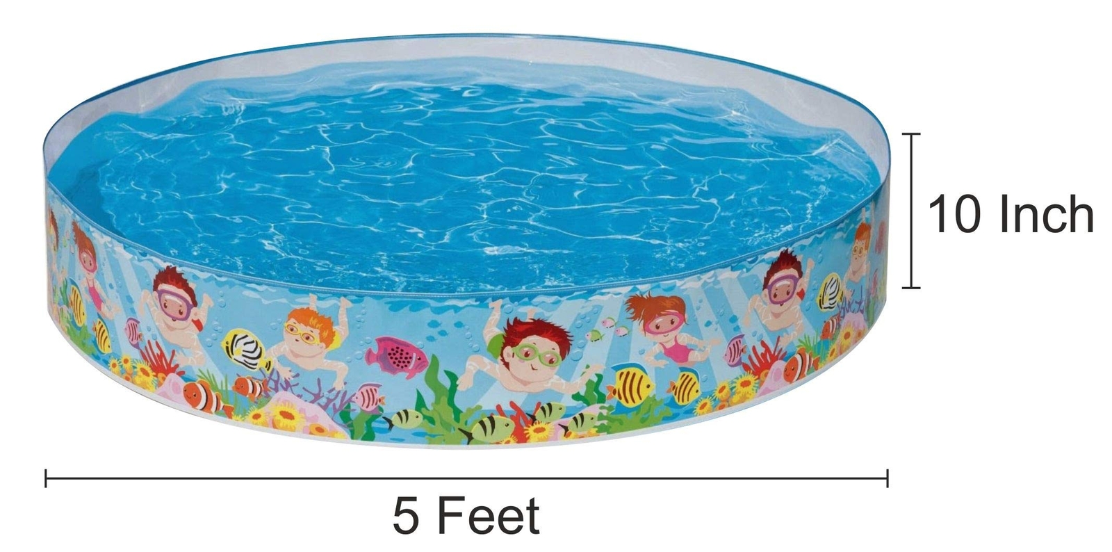 Intex Snorkel Buddies Snapset Pool - 5'X10" (Style May Vary) gallery