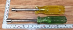 Unbranded/Generic 6 Point Nut Drivers Only With Plastic Handles **READ**