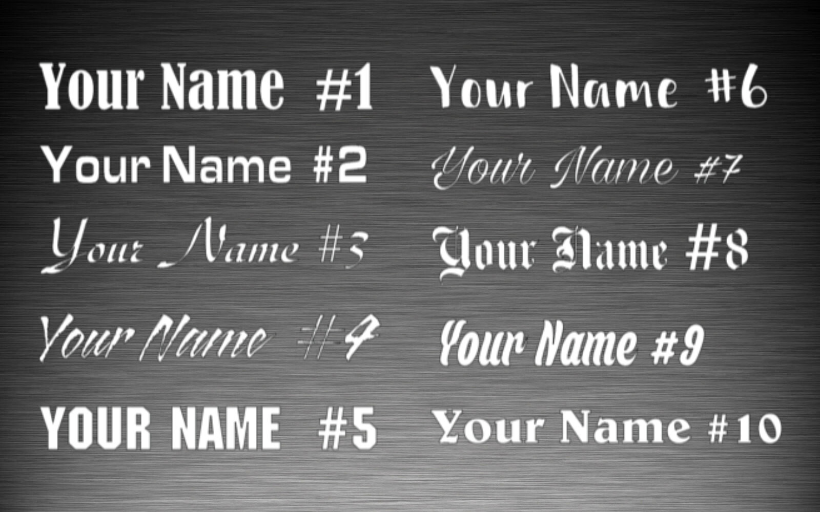 Custom Personalized Vinyl Lettering Name Decal Sticker Car Window Tumbler Flask gallery