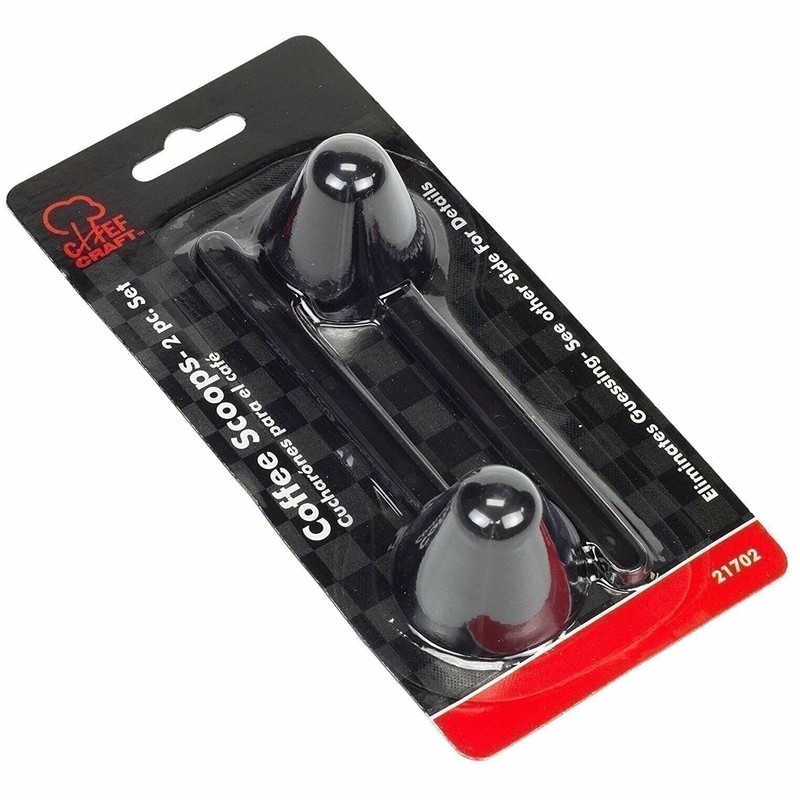 Chef Craft 2pc Durable Plastic Coffee Scoop Measuring Set - 1 Tbsp Capacity gallery