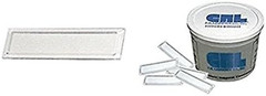 CRL FP88BX Clear Showcase Finger Pulls – 100 Pack for Easy Access