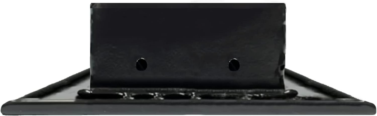 22x4 Modern AC Vent Cover - Decorative Black Air Vent - Standard Linear Slot Dif gallery