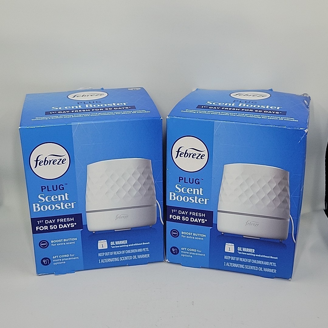 2pk Febreze PLUG Scent Booster Air Freshener Continuous Scent Device Diffuser gallery
