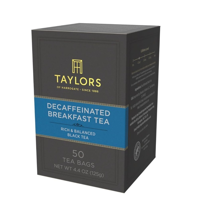 50 Count Decaffeinated Breakfast Tea Bags - Natural & Caffeine-Free Delight gallery