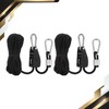 2sets 1/4" 6mm Adjustable Rope Hanger 16.4ft Tie Down Strap gallery