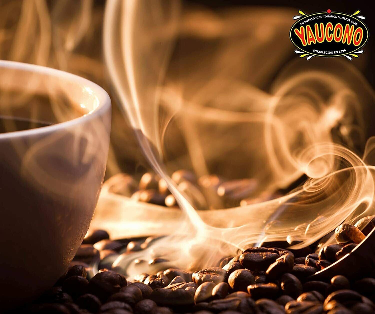CAFE YAUCONO, MEDIUM ROAST WHOLE BEAN COFFEE (2 BAGS of 2 Pounds) gallery