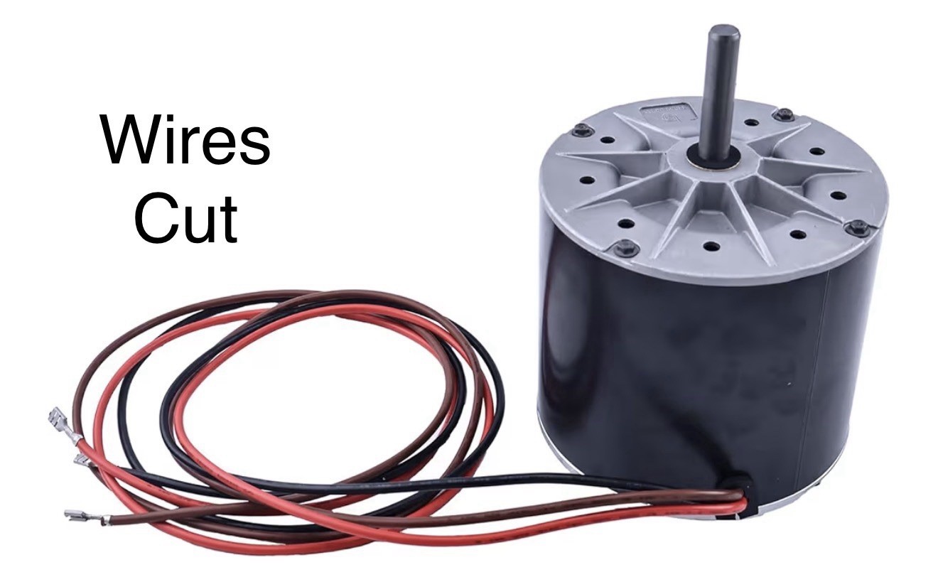 Condenser Motor For A.O. Smith Century F48W93A50 F48A45A50 F48E06A48 *WIRES CUT gallery