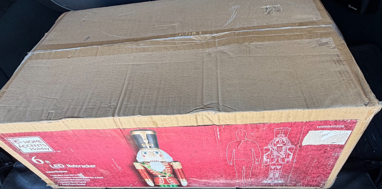 HOME ACCENTS 6 FT Animated LED Nutcracker NEW SEALED FREE SHIPPING gallery