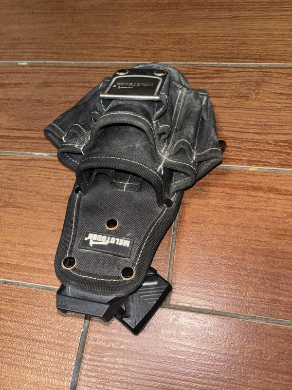 MELOTOUGH Tool Pouch Fabric Black Multi-Pocket Holster Single Item Organizer gallery