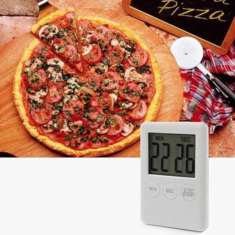 LCD Digital Kitchen Cooking Timer Count-Down Up Clock Loud Alarm Magnetic Lot gallery