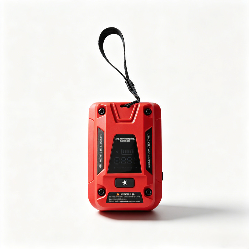 Portable Multi-Function Battery Charger for Milwaukee 18V Battery USB-C Adapter gallery