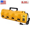 DCB104 Fast Charger For DEWALT 18V/20V/60V MAX Multi-Port Charge 4 at once US gallery