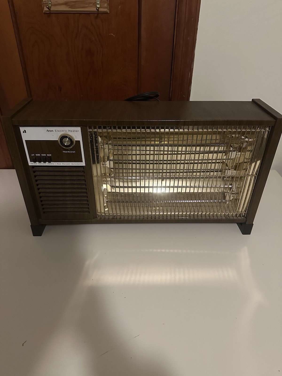 ARVIN USA 3 THREE HEAT Automatic Fan Forced Air Space Heater 1000W 1250W 1500W gallery