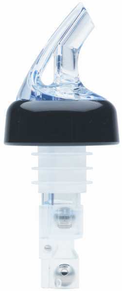 (1x) 2 oz. LIQUOR BOTTLE POUR SPOUT 3-Ball MEASURED Precision Posi Pourer gallery