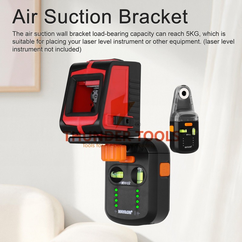Thunder Tools Electric Drilling Dust Collector Laser Level 2 In 1 Functions gallery