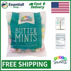 Soft Unwrapped Assorted Pastel Buttermints – Perfect for Party Favors (14 oz)
