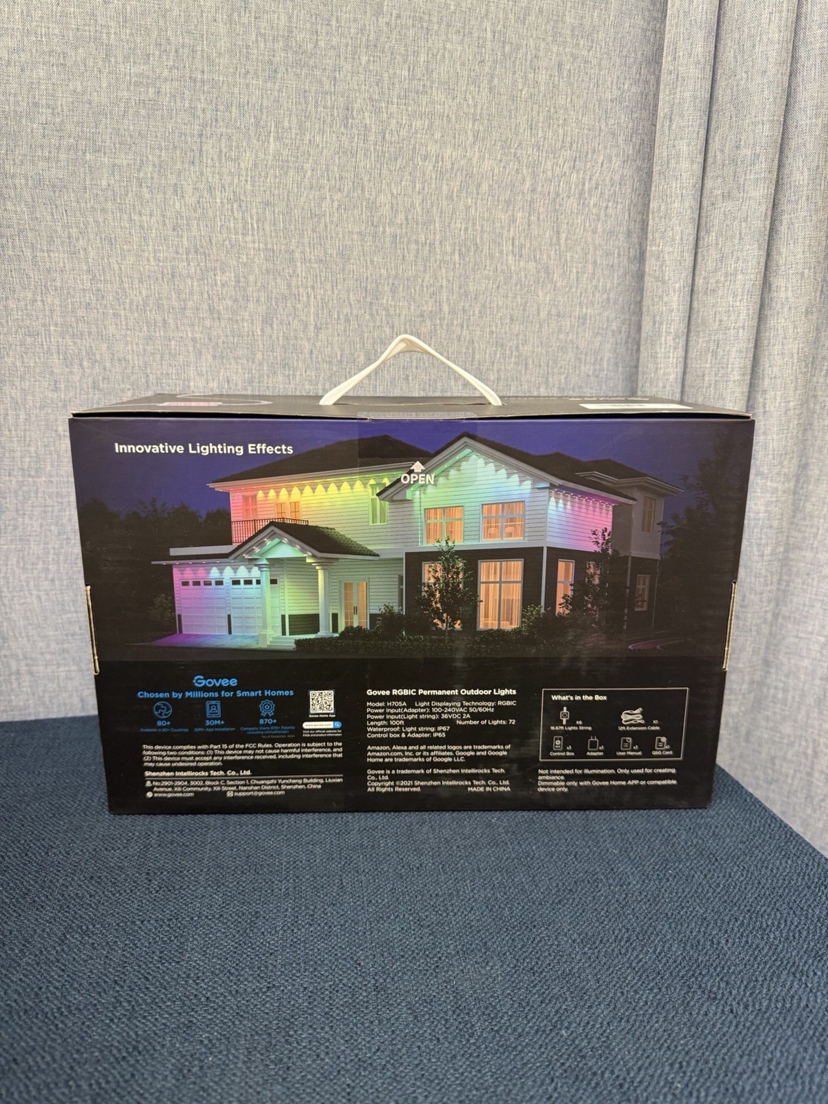 New Govee 100ft RGBIC Permanent Outdoor Lights H705A gallery